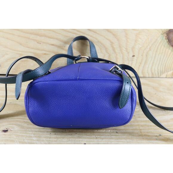 Coach Bagpack Womens Small Colorblock Pebble Leather Pennie 22 - Picture 4 of 13